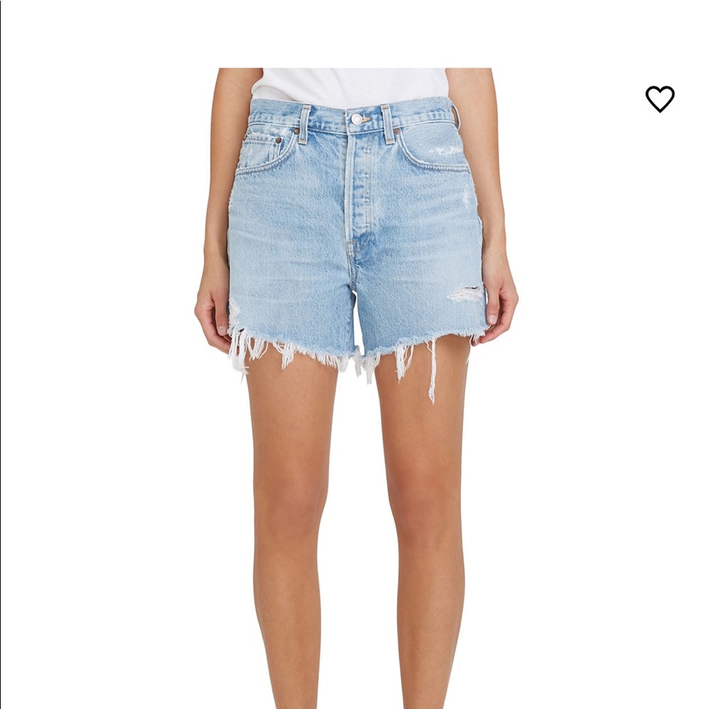 Agolde Parker Long Free Shorts